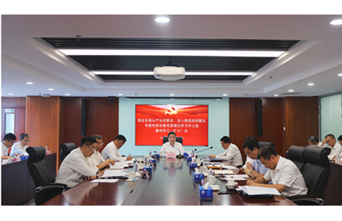 尊龙凯时「中国」官方网站召开落实全面从严治党要求、深入推进巡视整改专题党委会暨党委理论学习中心组集体学习（扩大）会